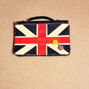 Union Jack distressed satchel/bag